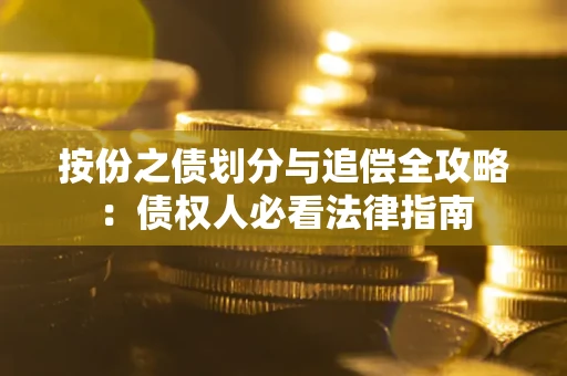 武汉按份之债划分与追偿全攻略：债权人必看法律指南