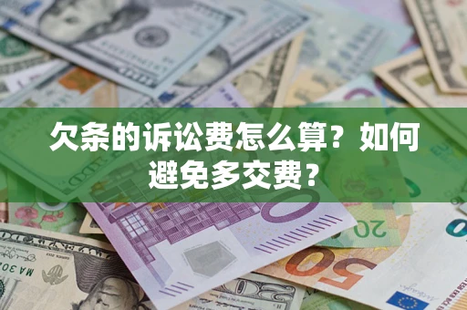 武汉欠条的诉讼费怎么算？如何避免多交费？