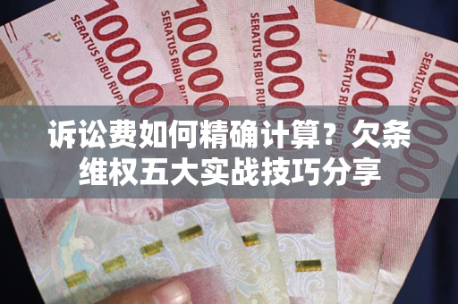 武汉诉讼费如何精确计算？欠条维权五大实战技巧分享