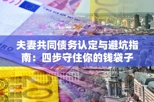 武汉夫妻共同债务认定与避坑指南：四步守住你的钱袋子