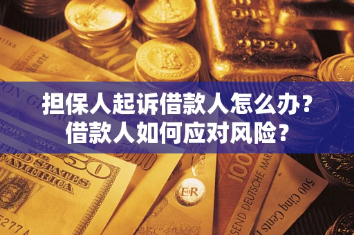 武汉担保人起诉借款人怎么办？借款人如何应对风险？