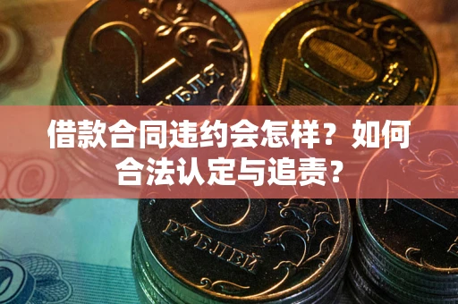 武汉借款合同违约会怎样？如何合法认定与追责？